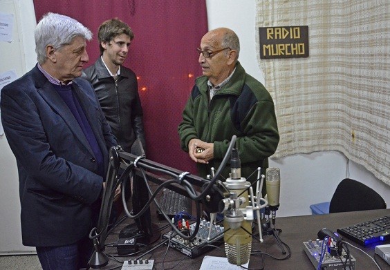 Andreotti en biblioteca murcho