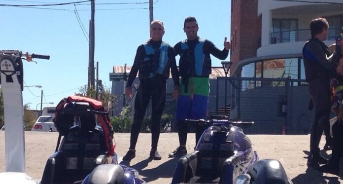 Accidente con el jet ski