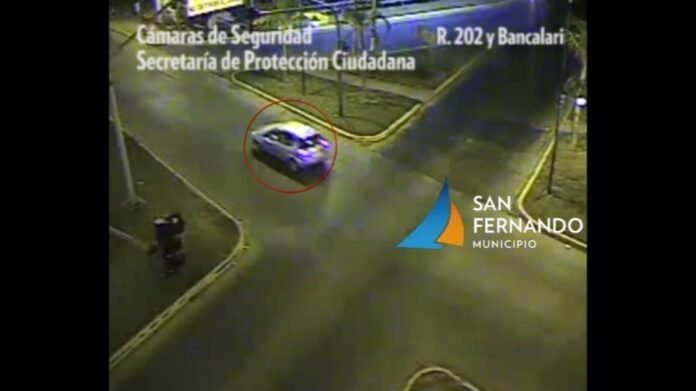Cámaras de seguridad robo a jorge Fernández