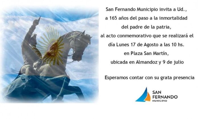 acto civico san martin