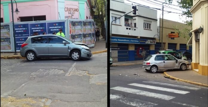 Choque Maipú y Perón