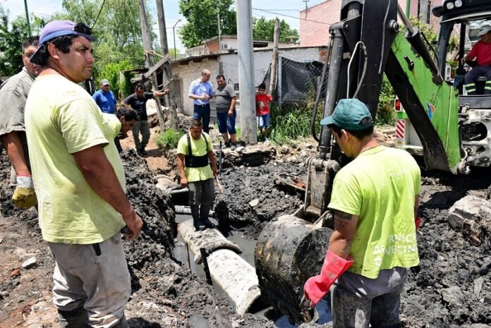 Obras en San Jorge