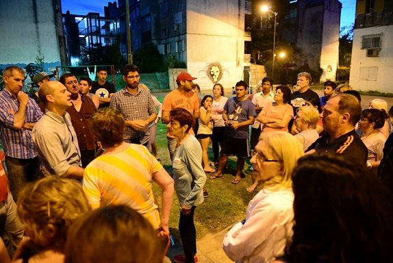 Mejoras en el barrio 22 de junio