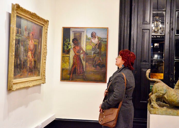2 - Se inauguró una exposición de obras de Lorenzo Gigli en la Quinta “El Ombú” de San Fernando