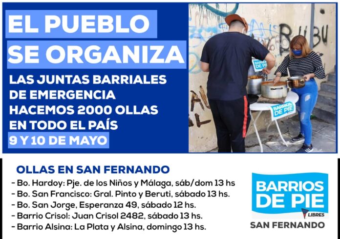 Libres del sur ollas populares