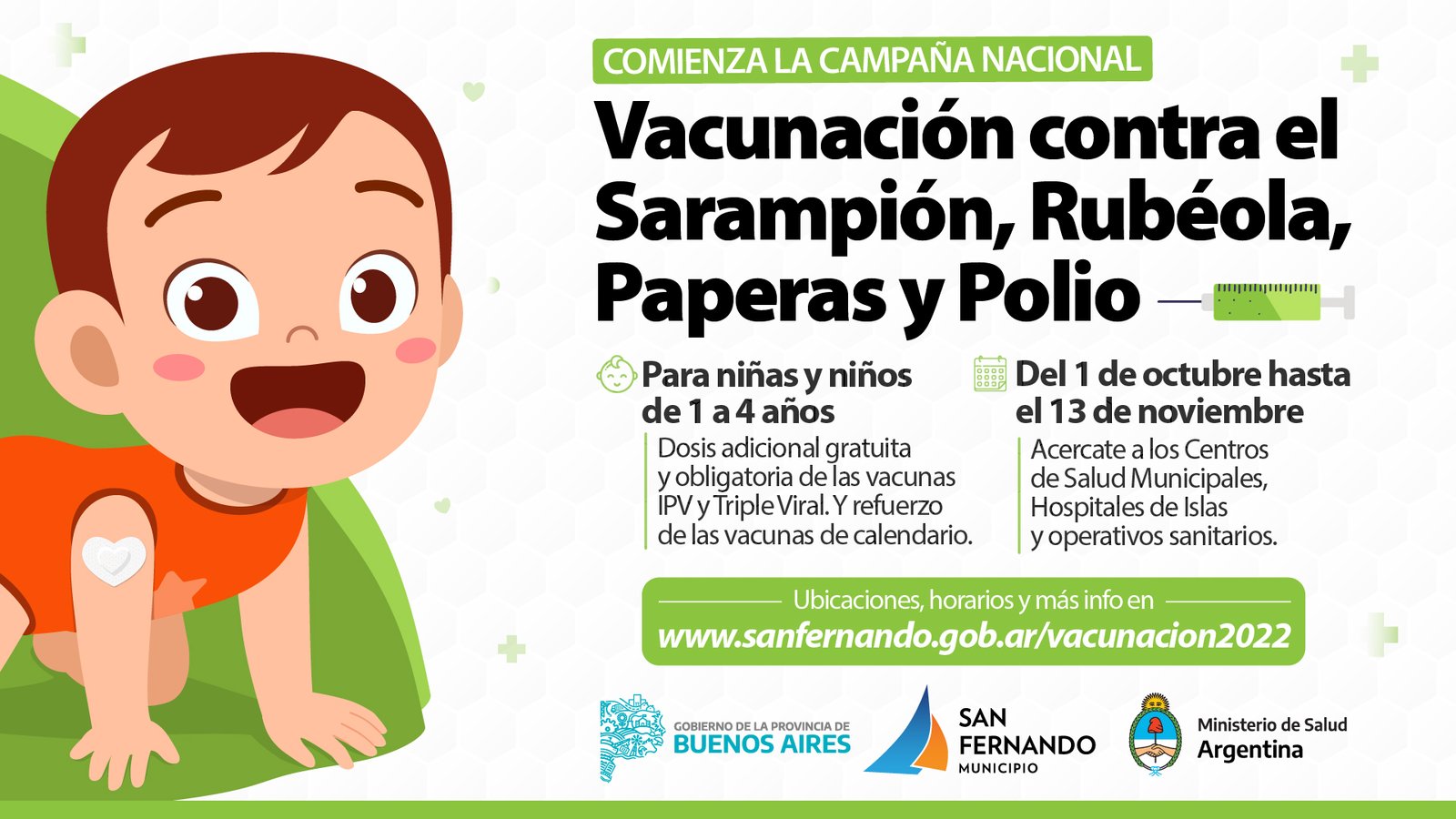 Parperas San Fernando Nuestro - Comienza la campaña Nacional de Vacunación ...
