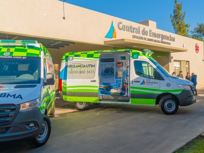 6 nuevas ambulancias san fernando julio 2024