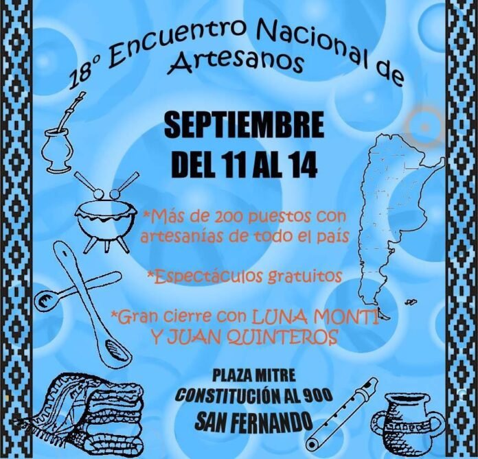 Encuentro nacional de Artesanos, Plaza Mitre,