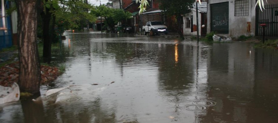 El temporal dejó inundación, cortes de luz y caída de árboles