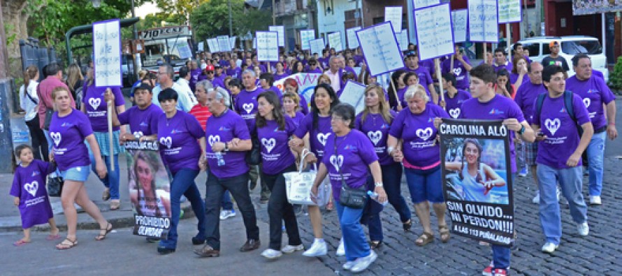 Sandra Mihanovich cerró la caminata “Unidos por la No Violencia