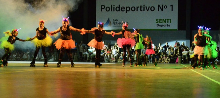 Se realizó la “Gala de Patín 2014” en el Polideportivo N° 1