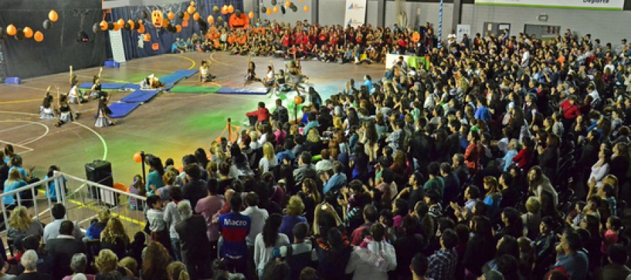 En el Polideportivo N° 1 se realizó la “Gimnasiada 2014”