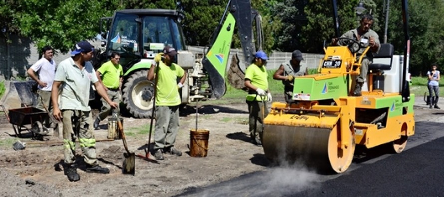 El Municipio realiza trabajos de mejora en el Camino Bancalari