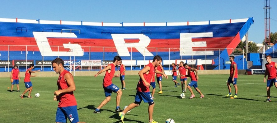 El Matador retomó sus prácticas pensando en Huracán