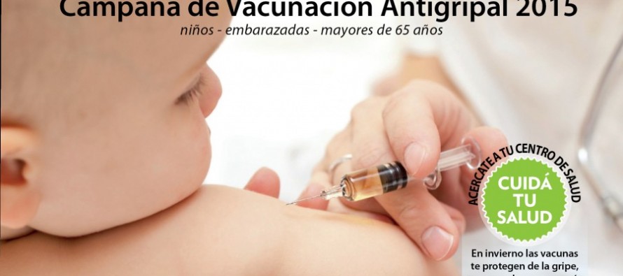 Se lanzó la Campaña de Vacunación Antigripal 2015