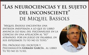 Proyección de la conferencia de Miquel Bassols sobre las neurociencias y el sujeto del inconsciente