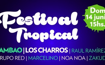 Festival Tropical en Plaza Carlos Gardel