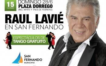 Raul Lavié se presentará gratis en homenaje a Carlos Gardel