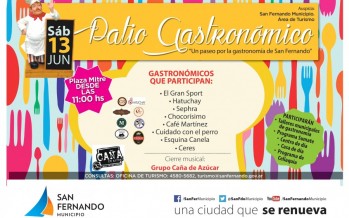 Segunda edición de “Patio Gastronómico” en Plaza Mitre