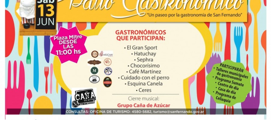 Segunda edición de “Patio Gastronómico” en Plaza Mitre