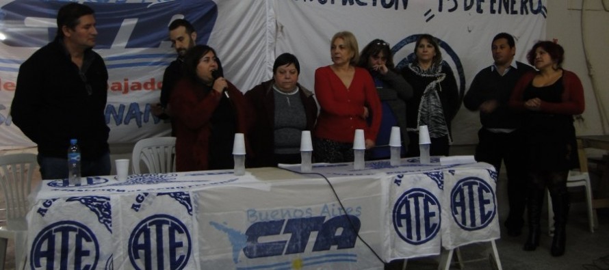 Se presentó la lista de ATE: “En momentos difíciles le pusimos el pecho y nos abrazamos entre todos”