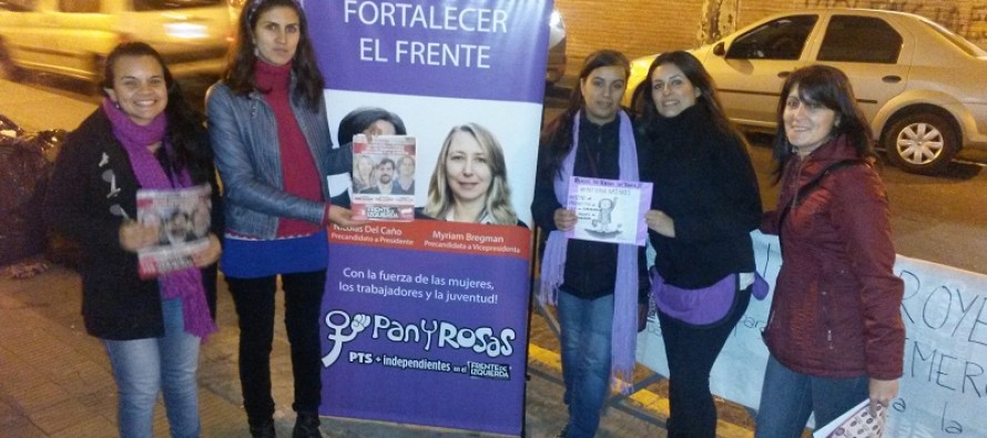 Precandidatas del Frente de Izquierda dialogaron con docentes y estudiantes del Colegio Artigas sobre temas de género