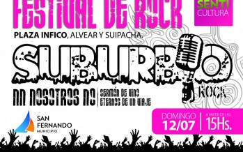 Un nuevo espectáculo de rock en barrio Infico