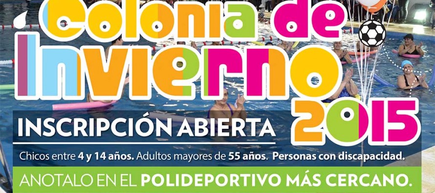 Comienzan las inscripciones para la Colonia de Invierno 2015