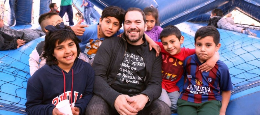 Molle celebró el Día del Niño en distintos barrios de San Fernando