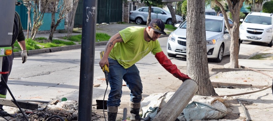 Santiago Aparicio: “Con obras, arreglos y ampliaciones de conductos se evitan inundaciones”