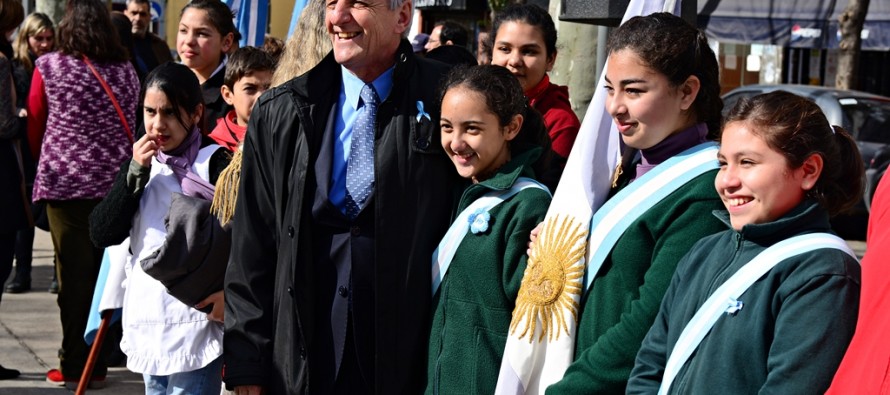 Se celebró el Día del Maestro en la Plaza Sarmiento