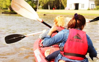 Se realizó la ‘Travesía de la Primavera’, primera experiencia en kayak por el río Luján