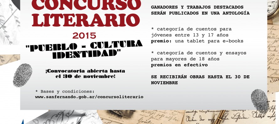 Concurso literario “Pueblo-Cultura-Identidad”