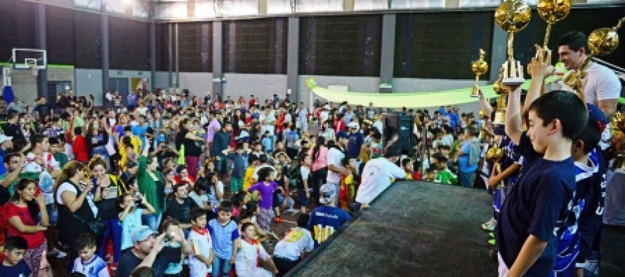 Se realizó la premiación de la Liga Infantil de Fútbol