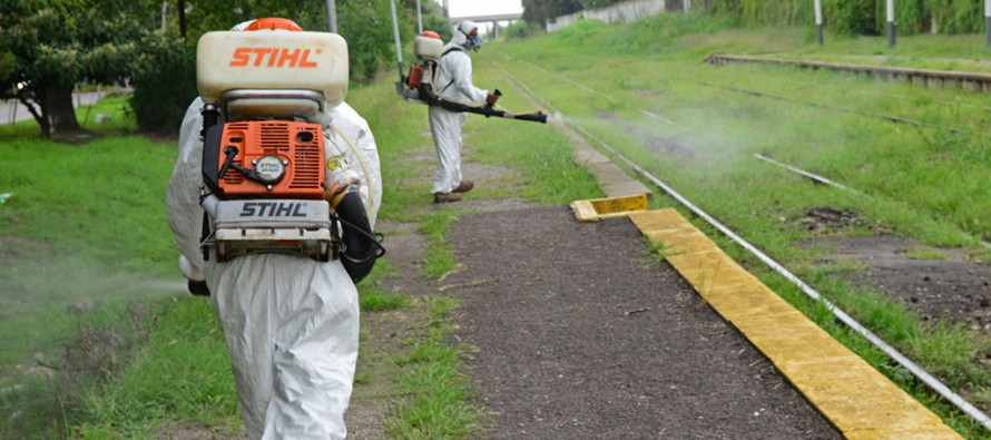 Dengue: operativos de fumigación en la estación Schweitzer y alrededores