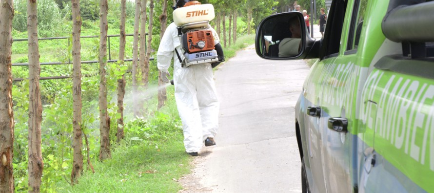 Dengue: operativos de fumigación en arroyo Fate y barrio San Martín