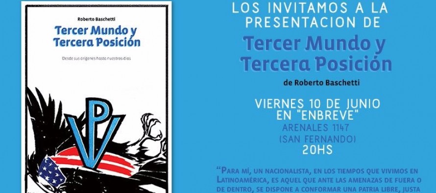 Se presentará el libro “Tercer Mundo y Tercera Posición” en el espacio En Breve