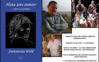 Jeremías Wolf presenta “Alas sin amor” en la Quinta El Ombú