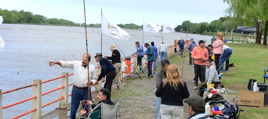 El Torneo de Pesca celebró su penúltima fecha en la costanera pública