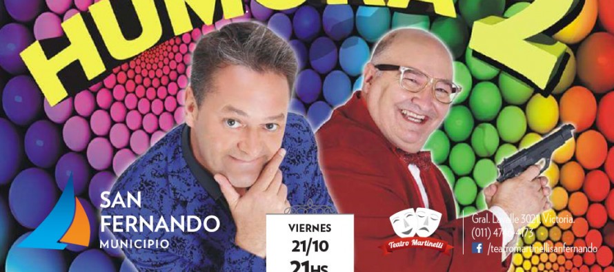 Roberto Peña y Larry de Clay se presentan este viernes en el Teatro Martinelli