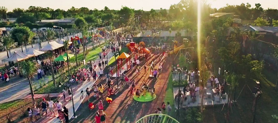 En Victoria Oeste se inauguró el parque más grande de nuestra ciudad