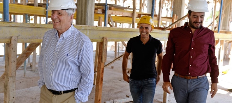 Avanza la obra del Hospital Municipal en Virreyes Oeste