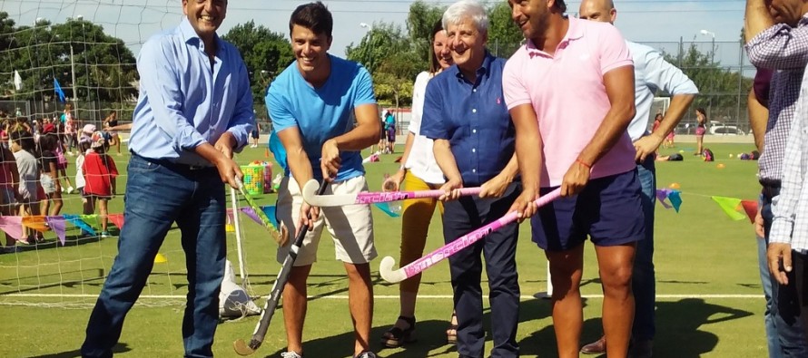 Andreotti, Massa y Retegui inauguraron el Polideportivo N° 7 en Infico