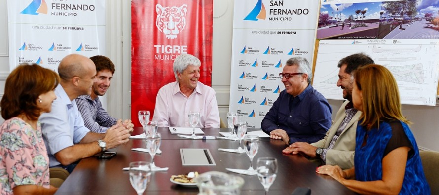 Convenio entre Tigre y San Fernando para renovar la zona del Canal