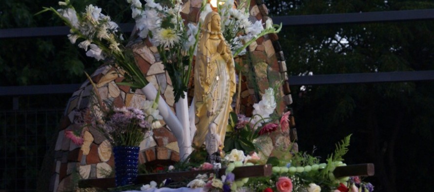 21° aniversario de la entronización de la Santísima Virgen de Lourdes en Virreyes