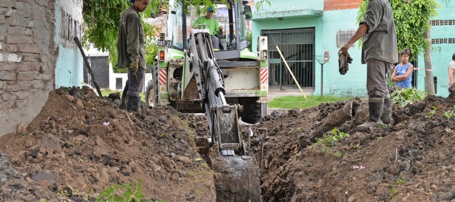 Obras hidráulicas en Virreyes Oeste