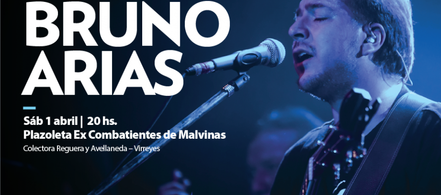 Vigilia por Malvinas con la presentación de Bruno Arias