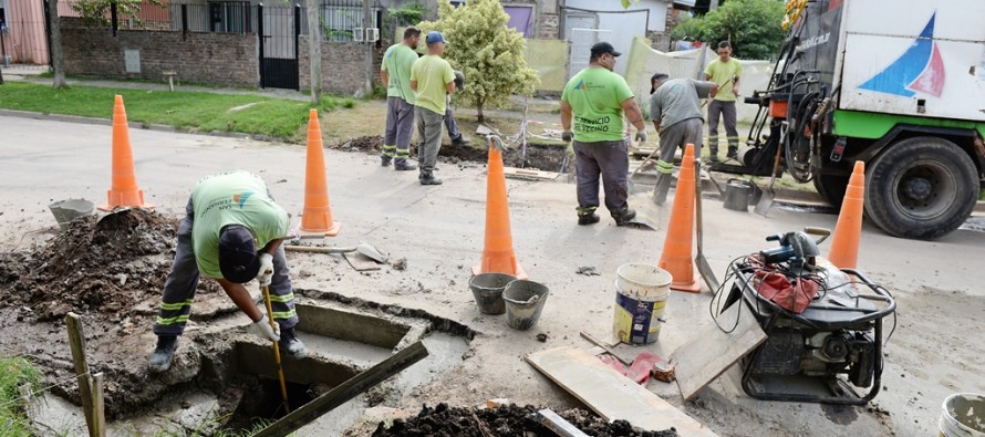 Avanzan las obras hidráulicas en Virreyes Oeste