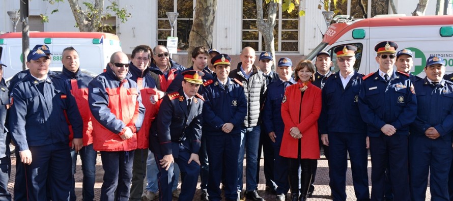 Se conmemoró el Día del Bombero Voluntario