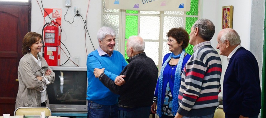 Almuerzo en el Centro de Jubilados y Pensionados “Unión y Dignidad”